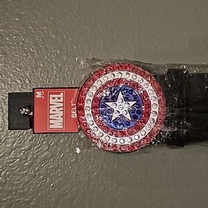 Captain America Buckle Belt